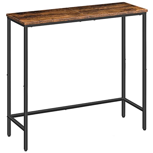 Table Console Industrielle en Bois et Métal Table Console Industrielle en Bois et Métal