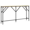 Table Console Élégante en Chêne Sonoma Table Console Élégante en Chêne Sonoma