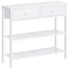 Table Console Longue HOOBRO Blanche Table Console Longue HOOBRO Blanche