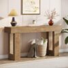 Table Console Rectangulaire 160 cm Naturel Table Console Rectangulaire 160 cm Naturel