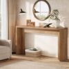 Table Console Rustique en Bois de 140 cm