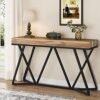 Table Console Tribesigns 140cm en Bois Table Console Tribesigns 140cm en Bois