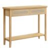 Table Console VASAGLE en Bois Beige Table Console VASAGLE en Bois Beige
