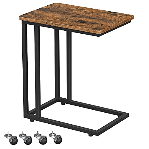 Table d’appoint industrielle mobile avec roulettes Table d’appoint industrielle mobile avec roulettes