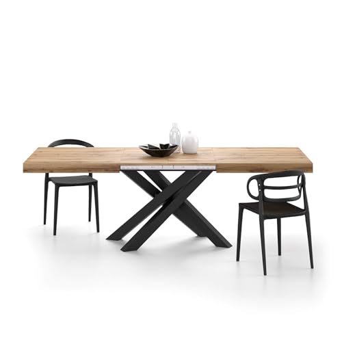 Table Extensible Emma en Bois Rustique