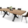 Table extensible Marco en chêne rustique