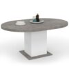 Table à Manger Extensible Ronde Eden 4-8 Pers. Table à Manger Extensible Ronde Eden 4-8 Pers.