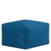 Tabouret Pouf Repose Pieds Bleu Canard Tabouret Pouf Repose Pieds Bleu Canard