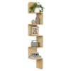 Étagère d’Angle Boho à 5 Niveaux Étagère d’Angle Boho à 5 Niveaux