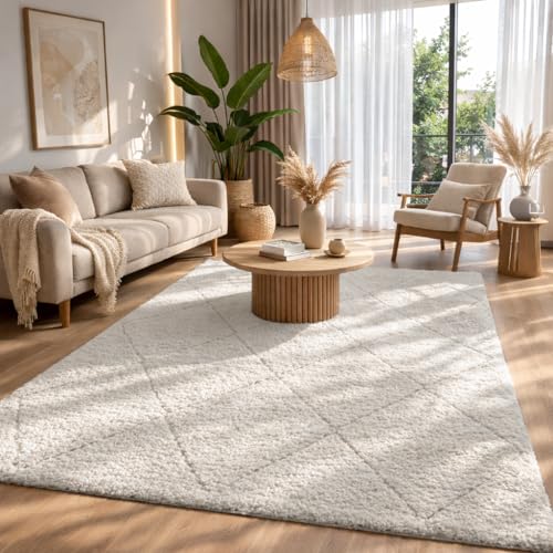 Tapis Bahar Shaggy Élégant 160x230 cm