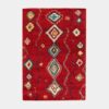 Tapis berbère Azilal rouge 160x230 cm