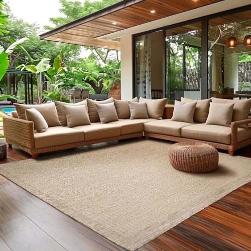Tapis d'Extérieur Beige 160x230 cm