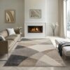 Tapis moderne pour salon et chambre