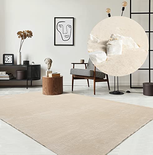Tapis Moderne Relax Beige Antidérapant Tapis Moderne Relax Beige Antidérapant