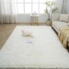 Tapis Salon Blanc Moelleux 160 x 230 cm