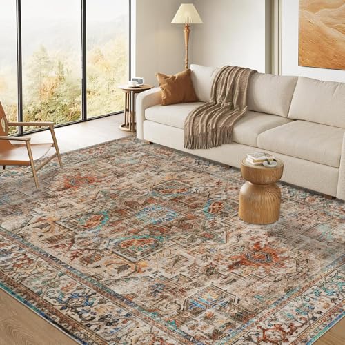 Tapis Salon Bohème 160x230 cm Marron Tapis Salon Bohème 160x230 cm Marron
