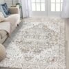 Tapis Salon Vintage Antidérapant 160x230cm Tapis Salon Vintage Antidérapant 160x230cm