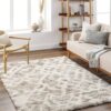 Tapis Shaggy Beige Berbère 160x220 cm