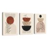3 Panneaux Décoratifs Boho Beige 3 Panneaux Décoratifs Boho Beige