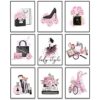 Affiches Murales Modernes pour Filles Affiches Murales Modernes pour Filles