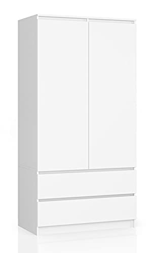 Armoire 2 Portes AKORD avec Tiroirs