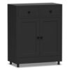 Armoire de Rangement en Métal Noir Armoire de Rangement en Métal Noir