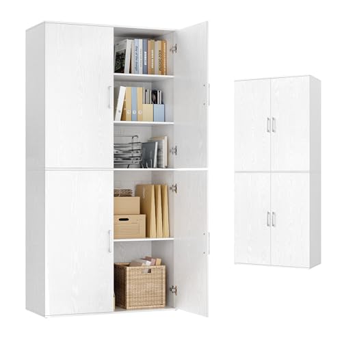 Armoire de Rangement Multifonction 4 Portes Armoire de Rangement Multifonction 4 Portes