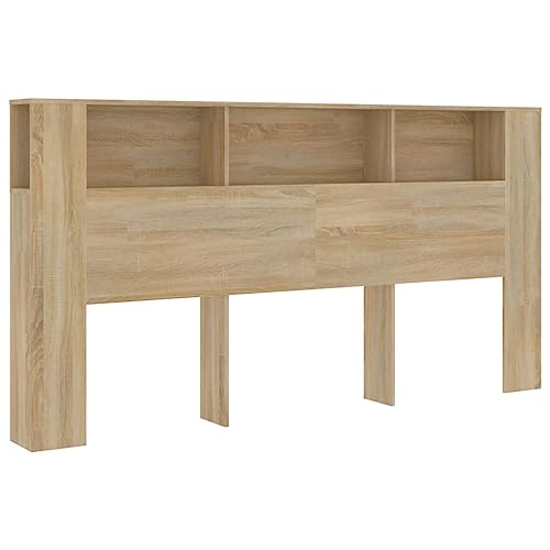 Armoire de Tête de Lit Murale Chêne Sonoma Armoire de Tête de Lit Murale Chêne Sonoma