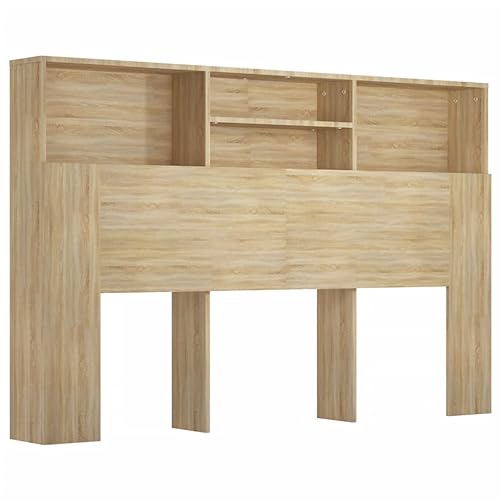 Armoire de Tête de Lit Murale en Chêne Armoire de Tête de Lit Murale en Chêne