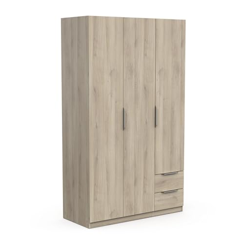 Armoire Dressing Chêne Moderne 3 Portes Armoire Dressing Chêne Moderne 3 Portes