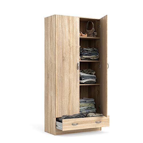 Armoire en Chêne à Deux Portes Armoire en Chêne à Deux Portes