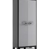 Armoire Haute Titan en Résine Noir/Gris