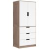 Armoire Moderne avec Tiroirs et Penderie Armoire Moderne avec Tiroirs et Penderie