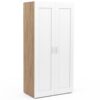 Armoire VITO 2 Portes 80 cm Blanc