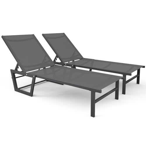 Bain de Soleil en Aluminium Inclinable Bain de Soleil en Aluminium Inclinable