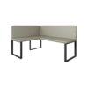 Banc d'angle Ravon - Cachemire Élégant