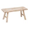 Banc d'Appoint Woody Atmosphera en Bois Massif Banc d'Appoint Woody Atmosphera en Bois Massif
