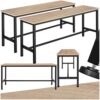 Banc de Salle à Manger en Bois et Acier