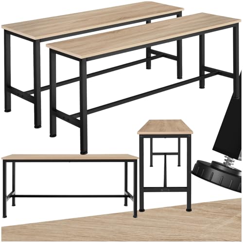 Banc de Salle à Manger en Bois et Acier