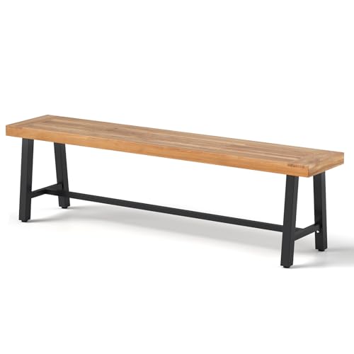 Banc de Terrasse en Bois d'Acacia 160 cm