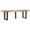 Banc en bois de manguier massif 160 cm