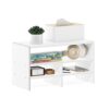 Bibliothèque de Bureau Furinno Hermite Blanc Bibliothèque de Bureau Furinno Hermite Blanc