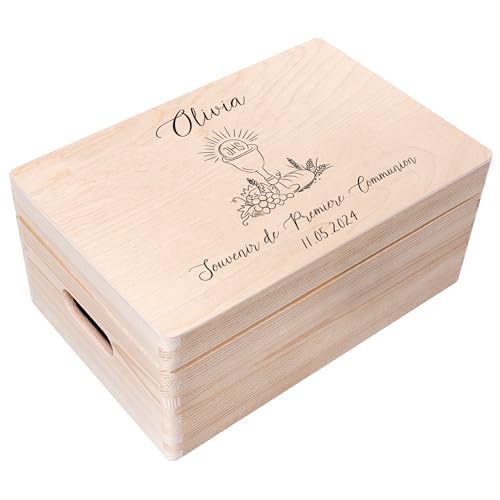 Boîte à Souvenirs Personnalisée Communion