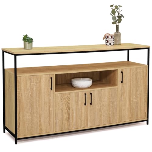 Buffet 4 Portes Detroit Design Industriel