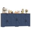 Buffet Cuisine 180 cm avec Rangement Buffet Cuisine 180 cm avec Rangement