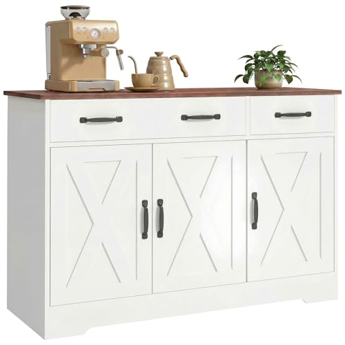 Buffet Cuisine HOMCOM avec Rangement Optimisé