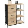 Buffet d'appoint industriel 3 tiroirs Buffet d'appoint industriel 3 tiroirs