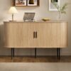 Buffet Moderne Merax avec Portes Coulissantes Buffet Moderne Merax avec Portes Coulissantes