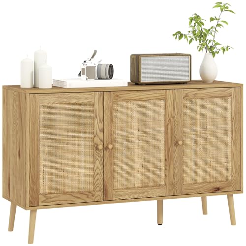 Buffet Salon Bohémien en Bois Naturel