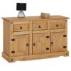 Buffet Salsa en Bois Massif Mexicain Buffet Salsa en Bois Massif Mexicain